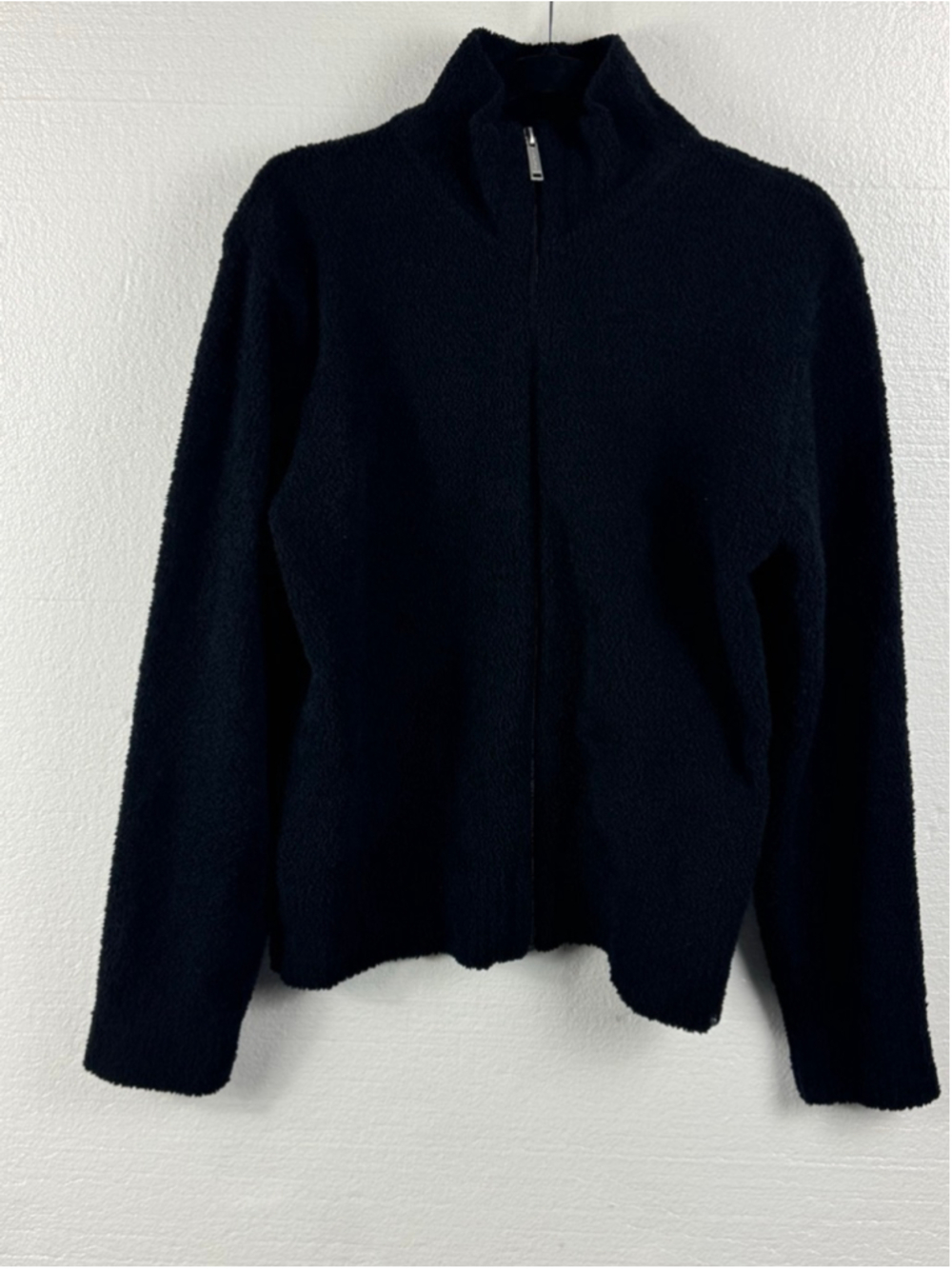Kashwere Women's Chenilla Lite Full Zip Jacket size Medium